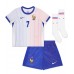 Maillot de foot France Antoine Griezmann #7 Extérieur vêtements enfant Europe 2024 Manches Courtes (+ pantalon court)